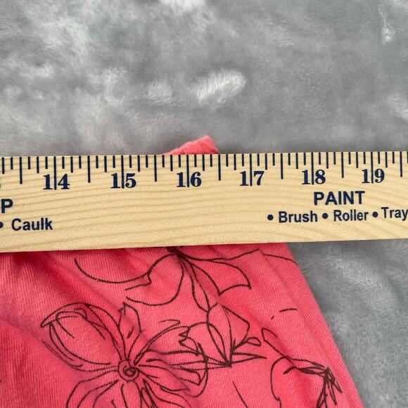 Fresh Produce 2pc Set Small Pink Floral Print V-neck Top Tiered Ruffle Skirt - Picture 15 of 16